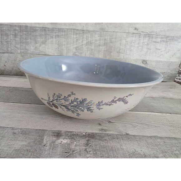 Pfaltzgraff Winter Frost Large Ceramic Serving Mixing Bowl With Floral Design - Picture 1 of 8